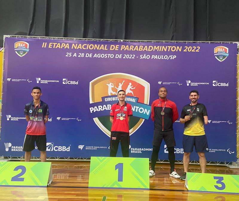 Yuki Rodrigues (1º lugar no pódio) fez bonito durante a II Etapa Nacional