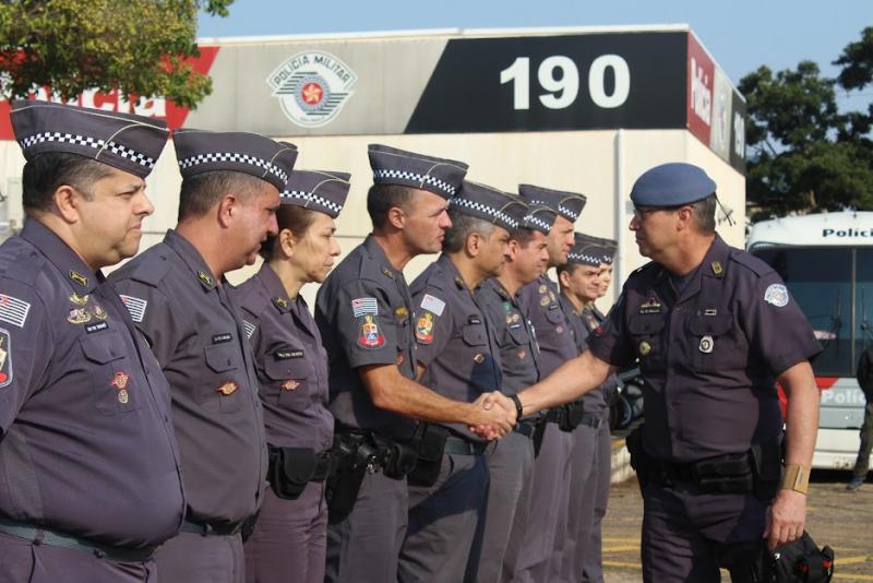 Comandante-geral da PM paulista, coronel Ronaldo Miguel Vieira, esteve na manhã desta quinta em Prudente para conhecer o CPI-8