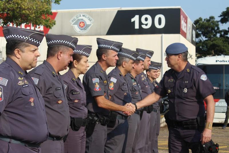 Comandante-geral da PM paulista, coronel Ronaldo Miguel Vieira, esteve na manhã desta quinta em Prudente para conhecer o CPI-8