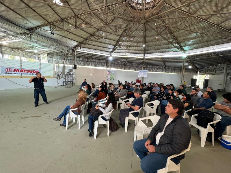 Hoje, 112 pessoas participaram ao longo das atividades da manhã