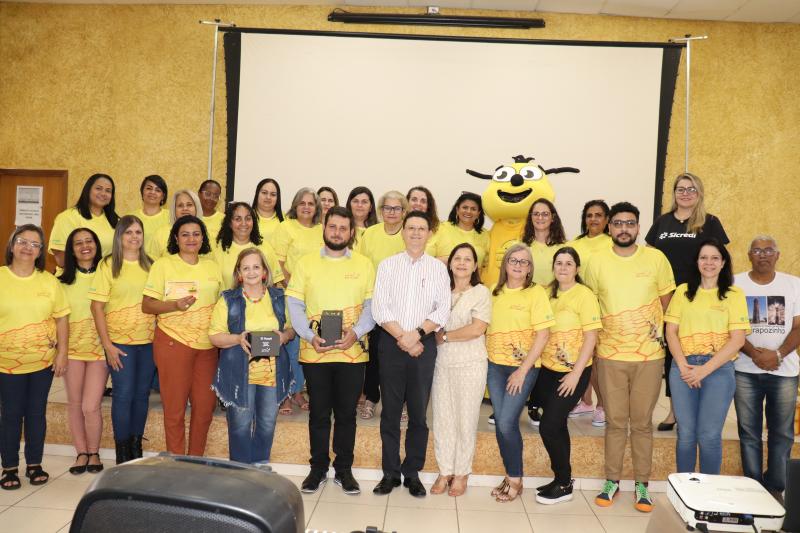 Lançamento do Programa de Educação “A união faz a vida”: parceria entre a Prefeitura de Pirapozinho e Sicredi Rio Paraná