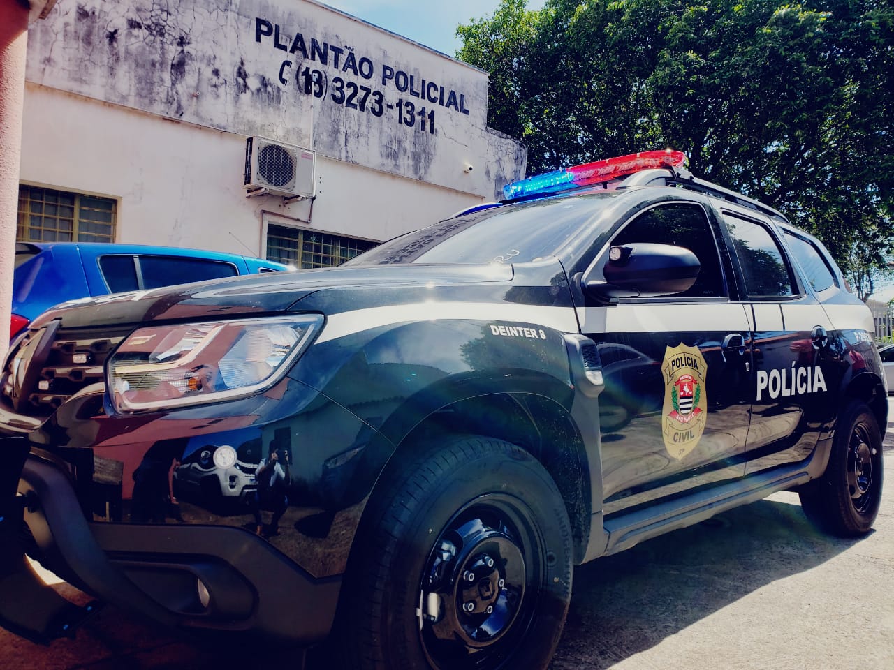 Policiais civis prenderam suspeito nesta sexta-feira, no bairro Salvador Costa
