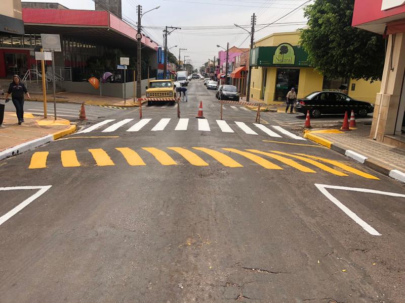 Departamento Municipal de Trânsito promove melhorias viárias em Martinópolis