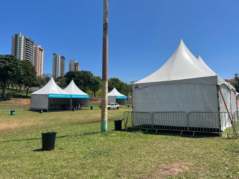 Corrida percorre um dos cartões postais de Presidente Prudente, o Parque do Povo