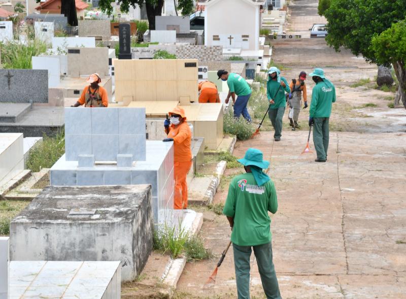 Nos dias 1º e 2 de novembro, não serão permitidas ações de higienização das sepulturas, polimento de ornamentos ou remoção de restos de velas