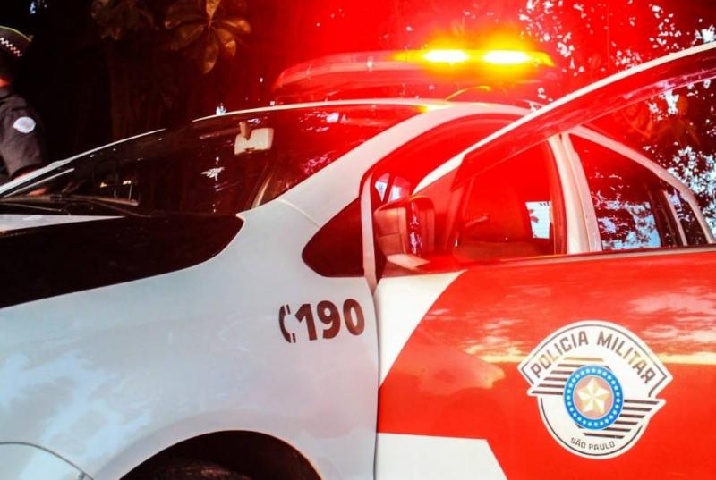 Policiais militares atenderam ocorrência de disparo de arma de fogo nesta quarta, no Parque Cedral