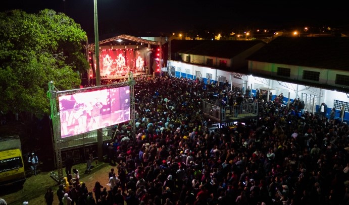 Uma das últimas edições da Festa da Nações em Martinópolis