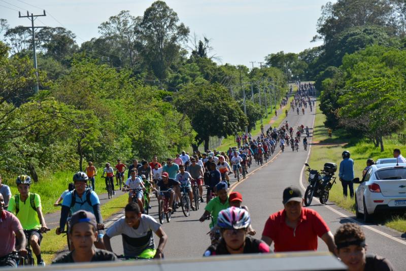 Pedal Solidário de 2021 teve a participação de 700 pessoas