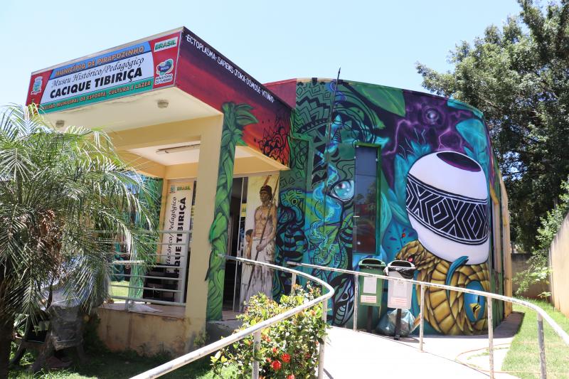  Museu de Pirapozinho recebe “repaginada” que faz parte do Programa Arte Urbana SP