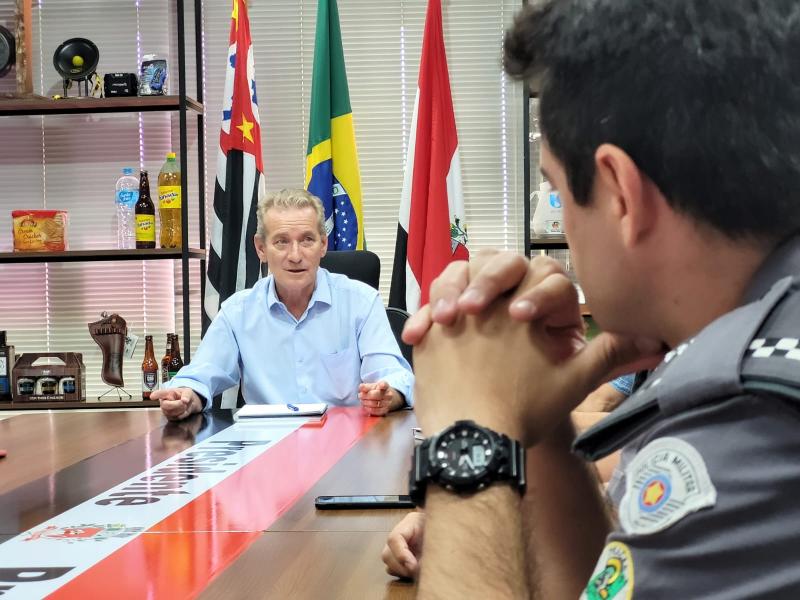 Prefeito falou da sua preocupação com a segurança tendo em vista furtos recentes, a exemplo do furto de fios no Camelódromo