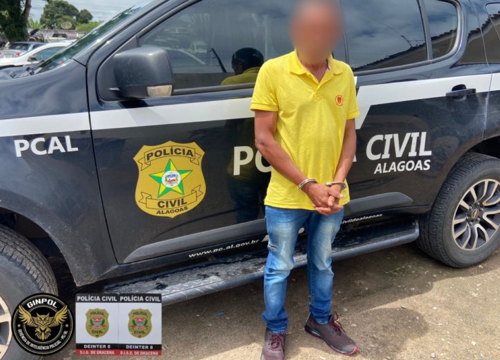 Após crimes, homem fugiu para Arapiraca, no Estado de Alagoas, onde dois meses depois foi preso