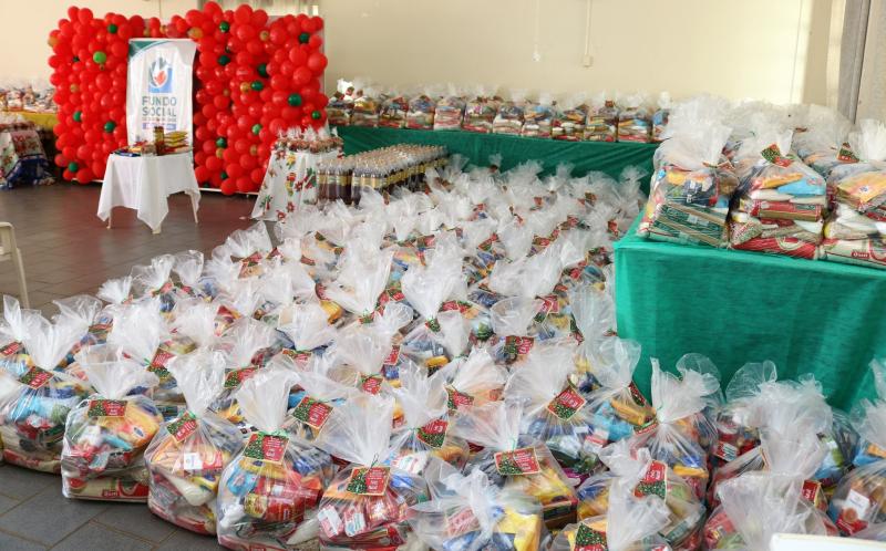 Fundo Social entrega cestas para famílias atendidas em Rancharia, nos distritos, catadores e Banco da Terra