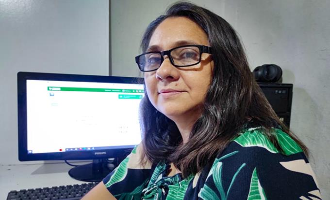 Sheila: a plataforma é fácil de usar, não tive nenhuma dificuldade