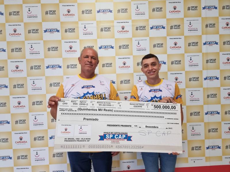 Valter Ribeiro e José Igor vão dividir o prêmio de R$ 500 mil