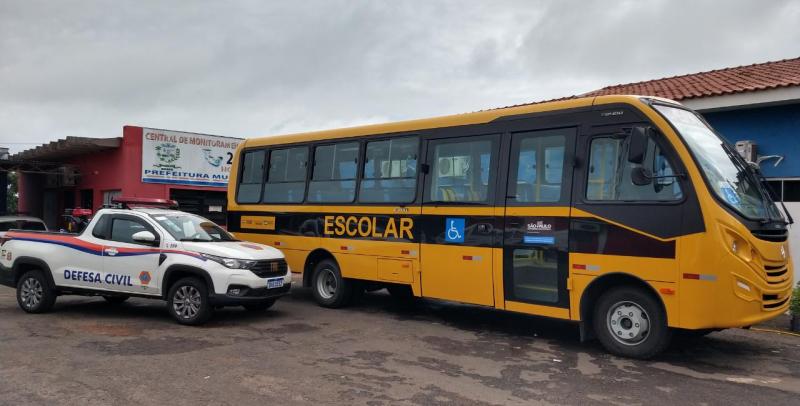 Ônibus escolar tem capacidade para 44 lugares
