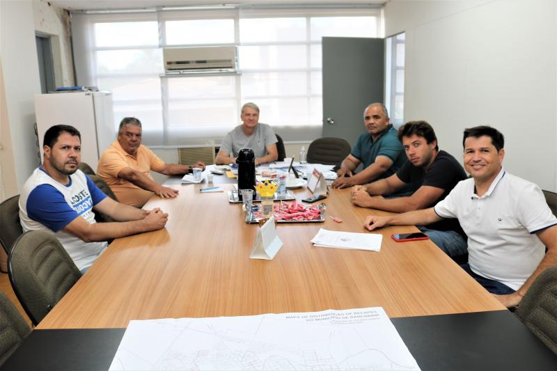 Prefeito de Rancharia e vereadores conversam sobre o projeto de lei