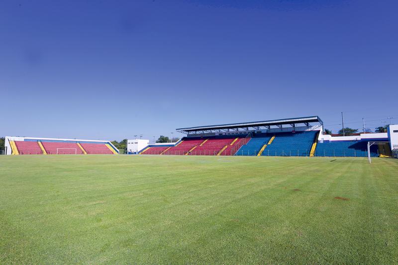 Estádio Ernesto Rocco, a Toca Dragão, em Porto Feliz, será o palco do duelo entre Desportivo Brasil e Grêmio Prudente 