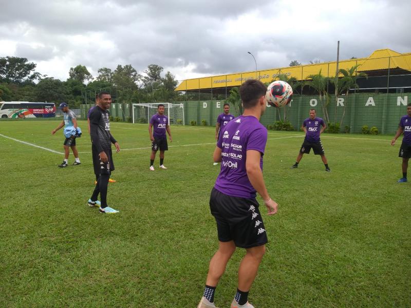 Antes do duelo deste sábado em Capivari, Grêmio treinou em Votorantim, nas proximidades de Sorocaba