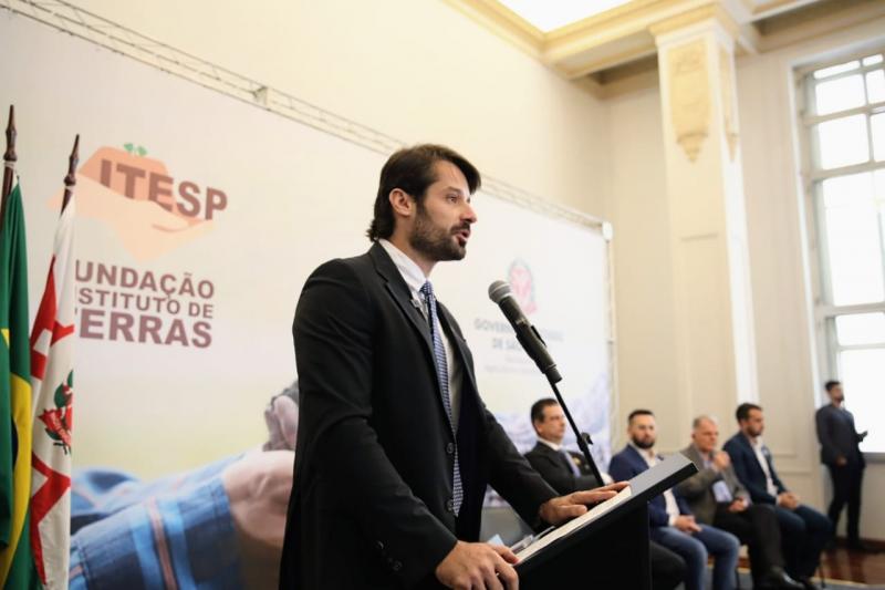 Prudentino Guilherme Piai tomou posse como diretor executivo do Itesp nesta segunda