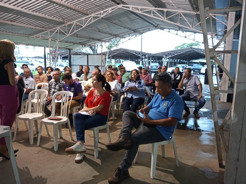 Para informar sobre o início dos prazos de cadastramento dos produtores rurais, a Seagri realizou um encontro no início deste mês, quando começou o cadastramento