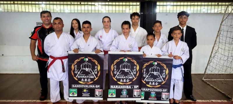 Equipe Elton Shiratomi durante a etapa classificatória realizada em Presidente Prudente