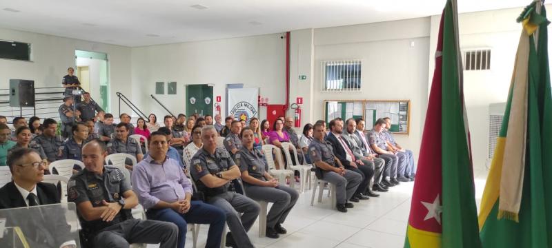 Evento contou com a presença de autoridades, civis e militares locais, regionais e comandantes das unidades da região do CPI-8