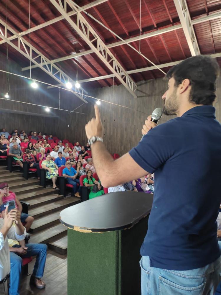 Encontro foi com moradores do Assentamento Dom Tomás Balduino, em Sandovalina