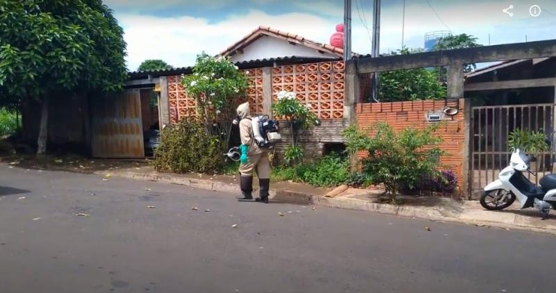 Iepê está realizando nebulização em todos os bairros da cidade com apoio dos agentes de saúde e equipes de Controle de Arboviroses e Sucen