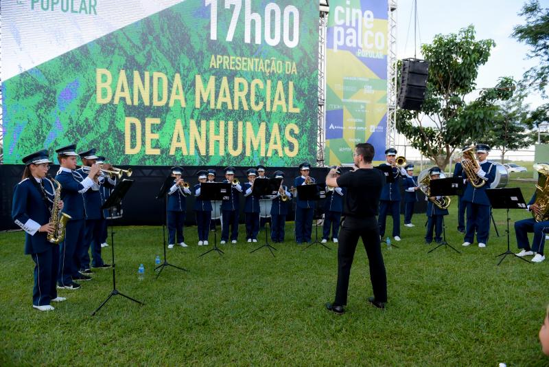 Evento contou com apresentação da Banda Marcial 