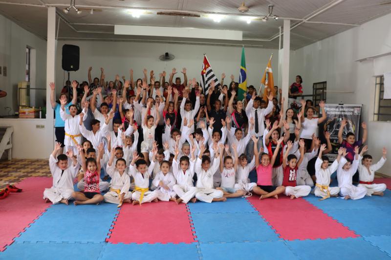 Torneio Municipal de Caratê de Pirapozinho teve a participação de 72 atletas
