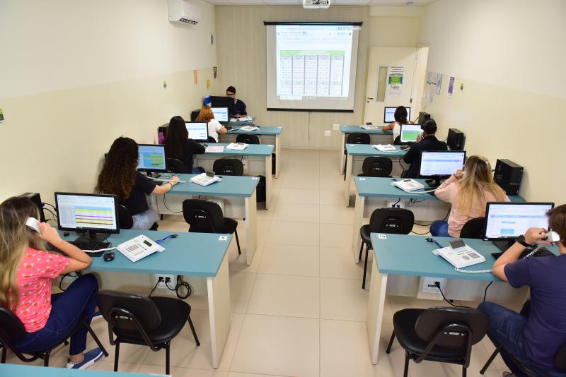 Central de atendimentos funciona no 2º andar do Ambulatório Médico “Professora Ana Cardoso Maia de Oliveira Lima” 