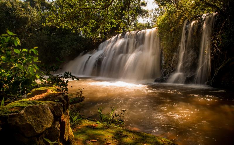 Cachoeira Águas do Sol, em Iepê, um dos pontos turísticos da cidade, onde alunos irão colocar na prática conhecimentos do curso
