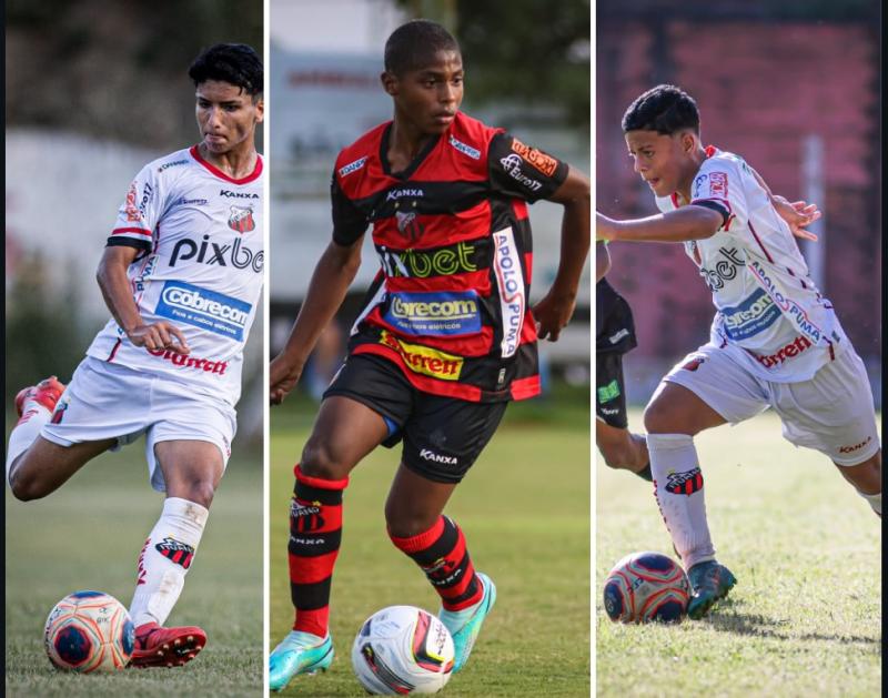 Lucas Thomaz, Murilo Rodrigues e Cauã de Sousa trilham seus caminhos no afunilado e voraz mundo do futebol no Sub-15 do Ituano 