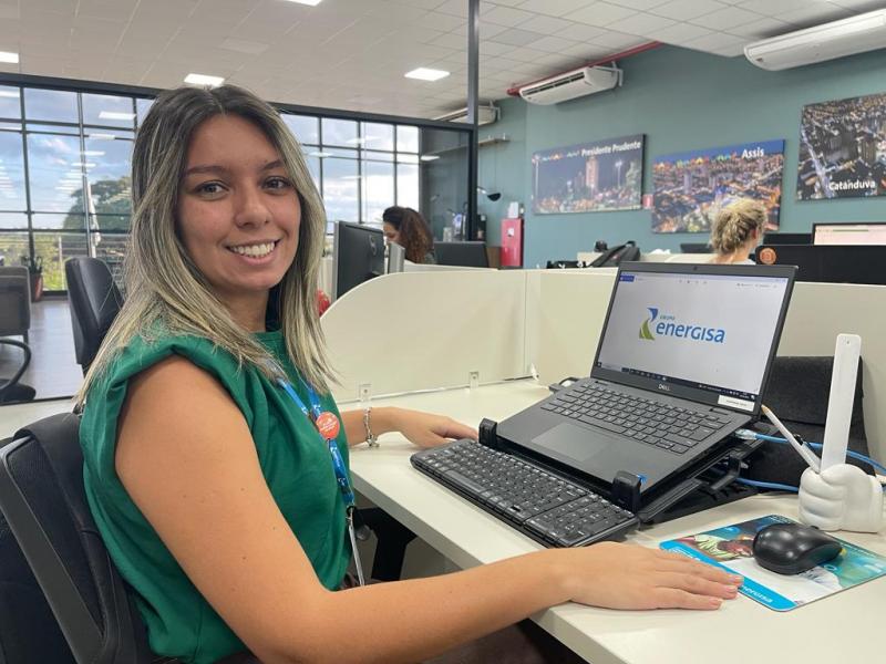 Dayane Silva de Freitas foi estagiária do grupo em Prudente e hoje é colaboradora efetiva