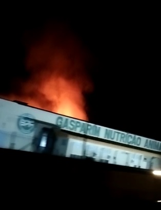 Vídeo feito por uma pessoa que passava pela Raposo no momento do incêndio circulou com frequência por diversos grupos em aplicativos de troca de mensagens