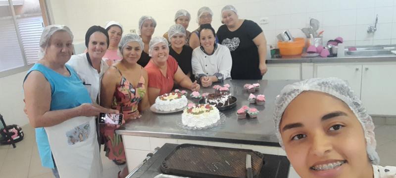 Em abril foi realizado o curso “Prepare e Venda Bolos e Tortas” em Mirante do Paranapanema