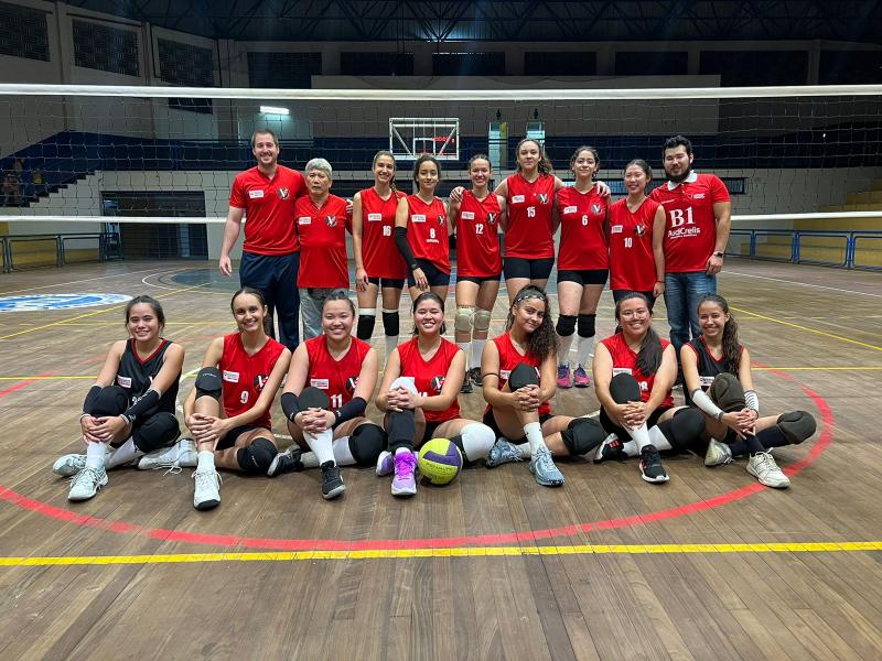 Ontem, atletas do técnico Carlos Uema venceram a equipe de Presidente Venceslau por 2 set’s a 0