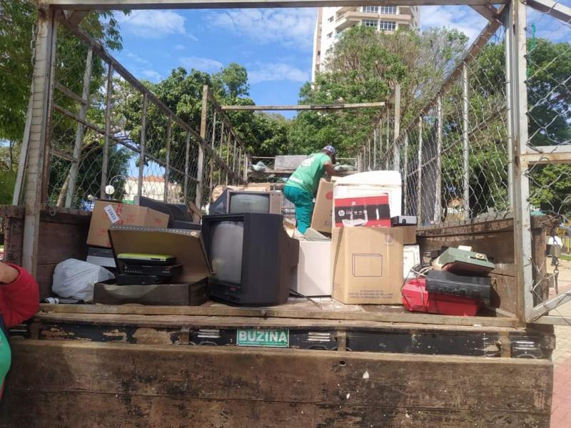 Sábado terá coleta de lixo eletrônico em Santo Anastácio, na Praça Ataliba Leonel, das 8h às 12h