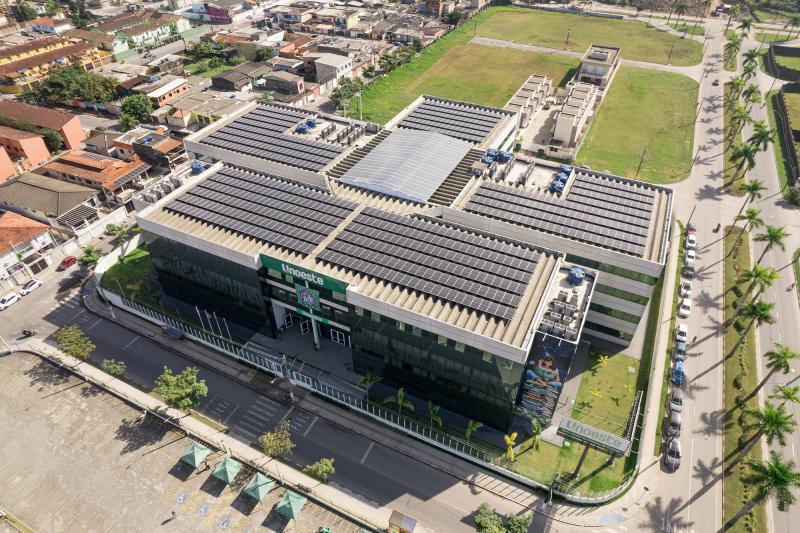 Usinas solares fotovoltaicas compõem a estrutura dos campi de Prudente, Jaú e Guarujá (foto)