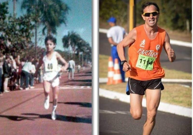 Jairo Ortega, corredor desde os 10 anos, foi acometido em 2018 pela síndrome de Guillain-Barre