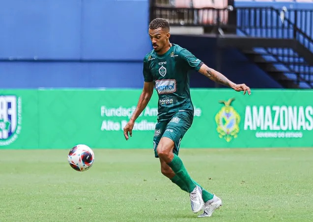 Nesta temporada, Lucas Paranhos fez nove partidas com a camisa do Manaus FC
