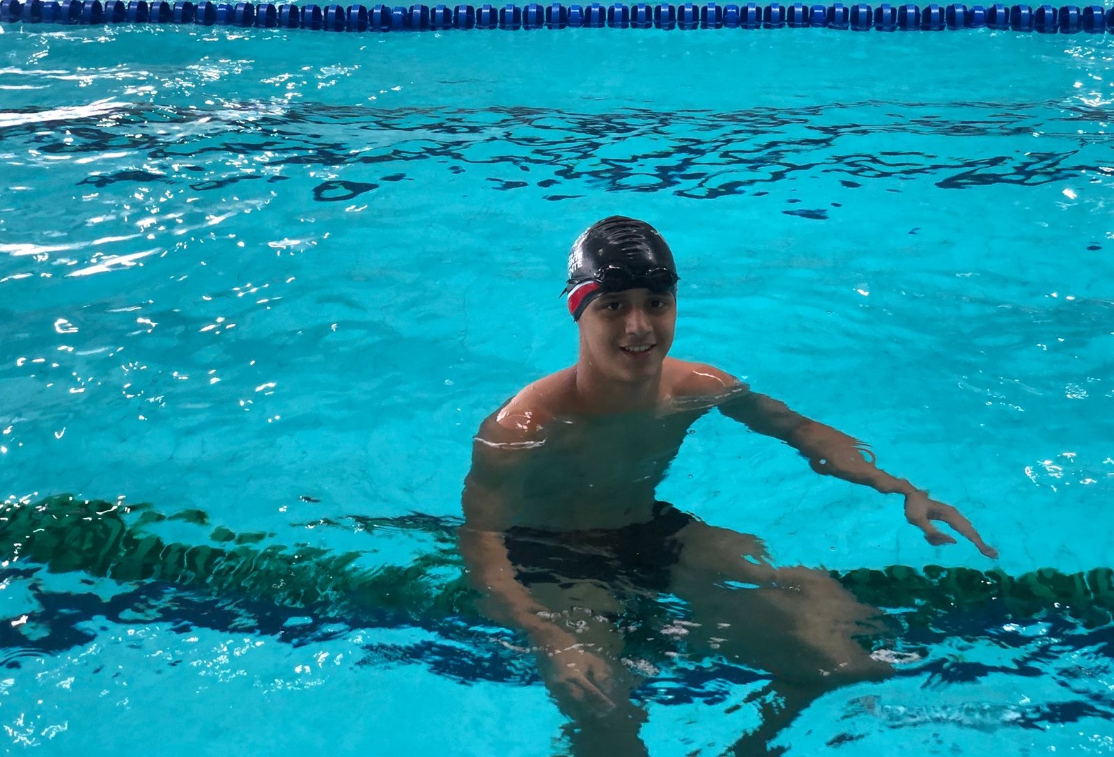 João Gabriel da Silva Melo nadará a prova dos 100 metros no nado borboleta