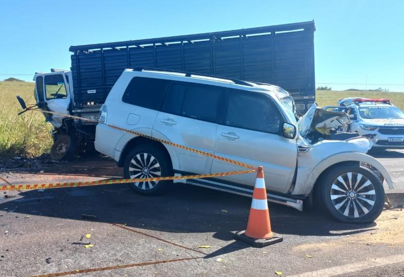 Acidente ocorreu por volta das 11h desta terça, no km 5 da Rodovia José Batista de Souza, em Taciba