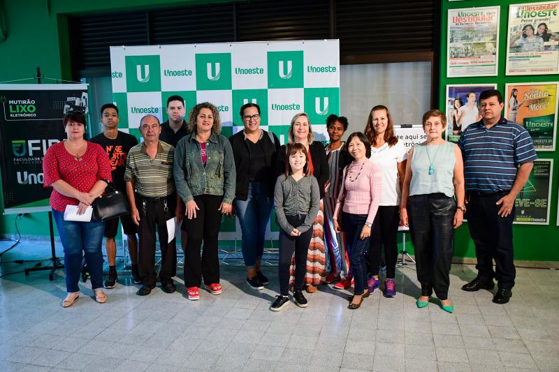 Premiados no sorteio: Luciane, Lucas, João, Jean, Meire, Cleide, Valéria, Maria Fernanda, Nair, Rosa, Ivanilde, Maria Beatriz e Wilson