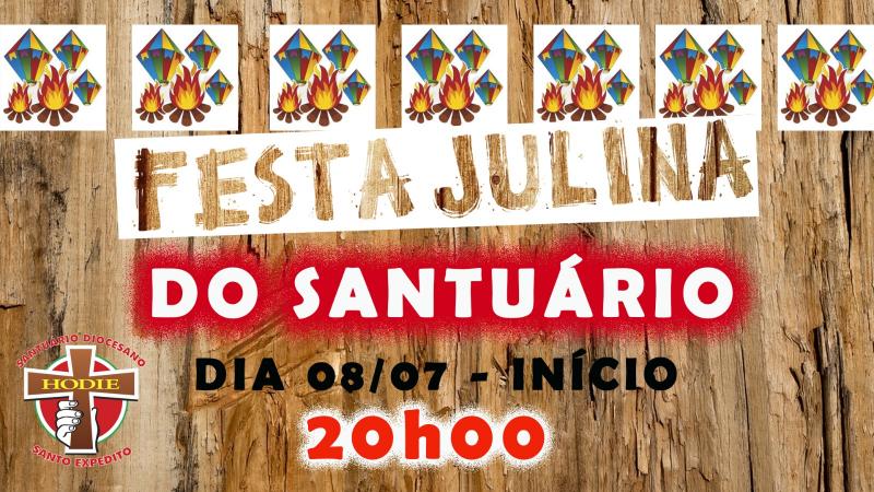 Cartaz da Festa Julina