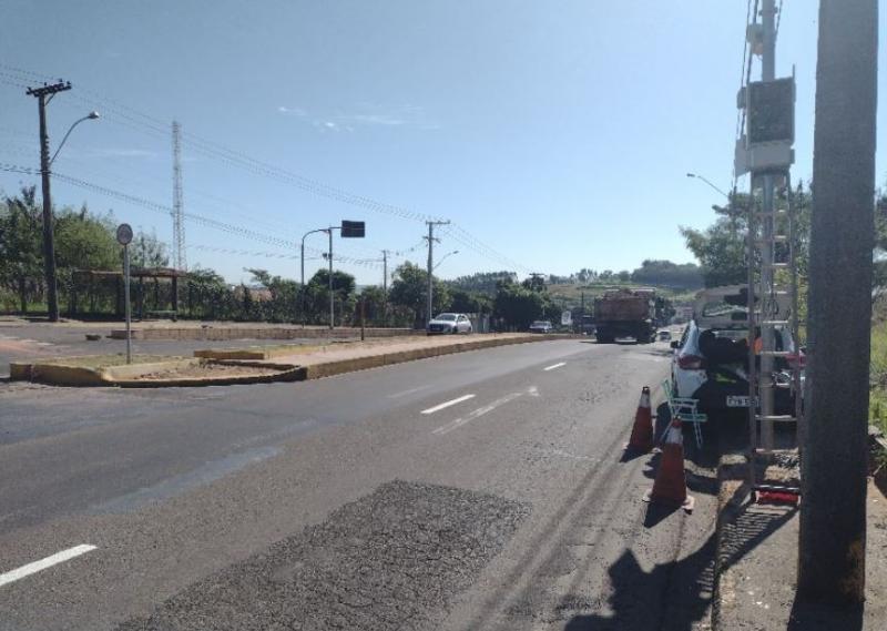 Semob reposicionou dispositivo em 100 metros à frente, sentido bairro