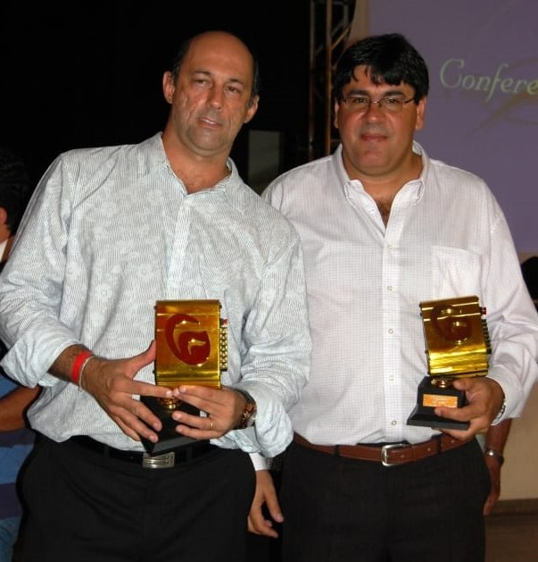 Diretores da Stetsom, Wilson Calza e Marcelo Rodella: 34 anos de sucesso empreendedor