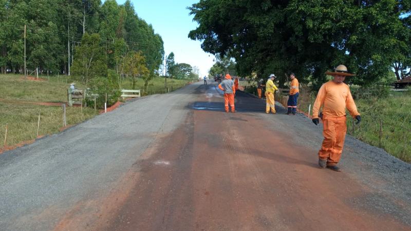 Pavimentação da Estrada do Saltinho em Rancharia deve estar pronta até agosto