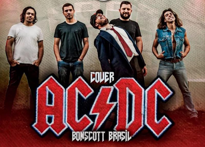 A partir das 21h, AC/DC Cover Bon Scott Brasil faz tributo à lendária banda de rock