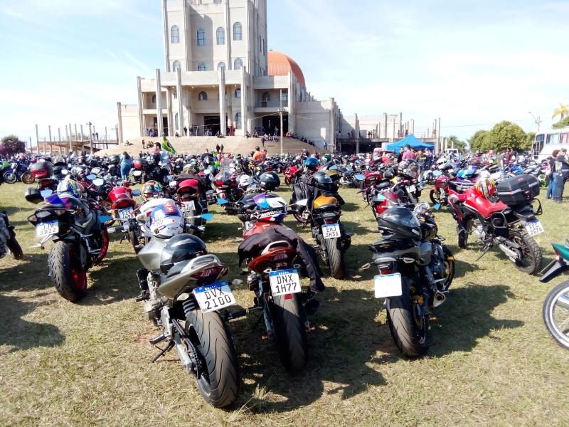 17ª Motorromaria reuniu inúmeros devotos de toda a região